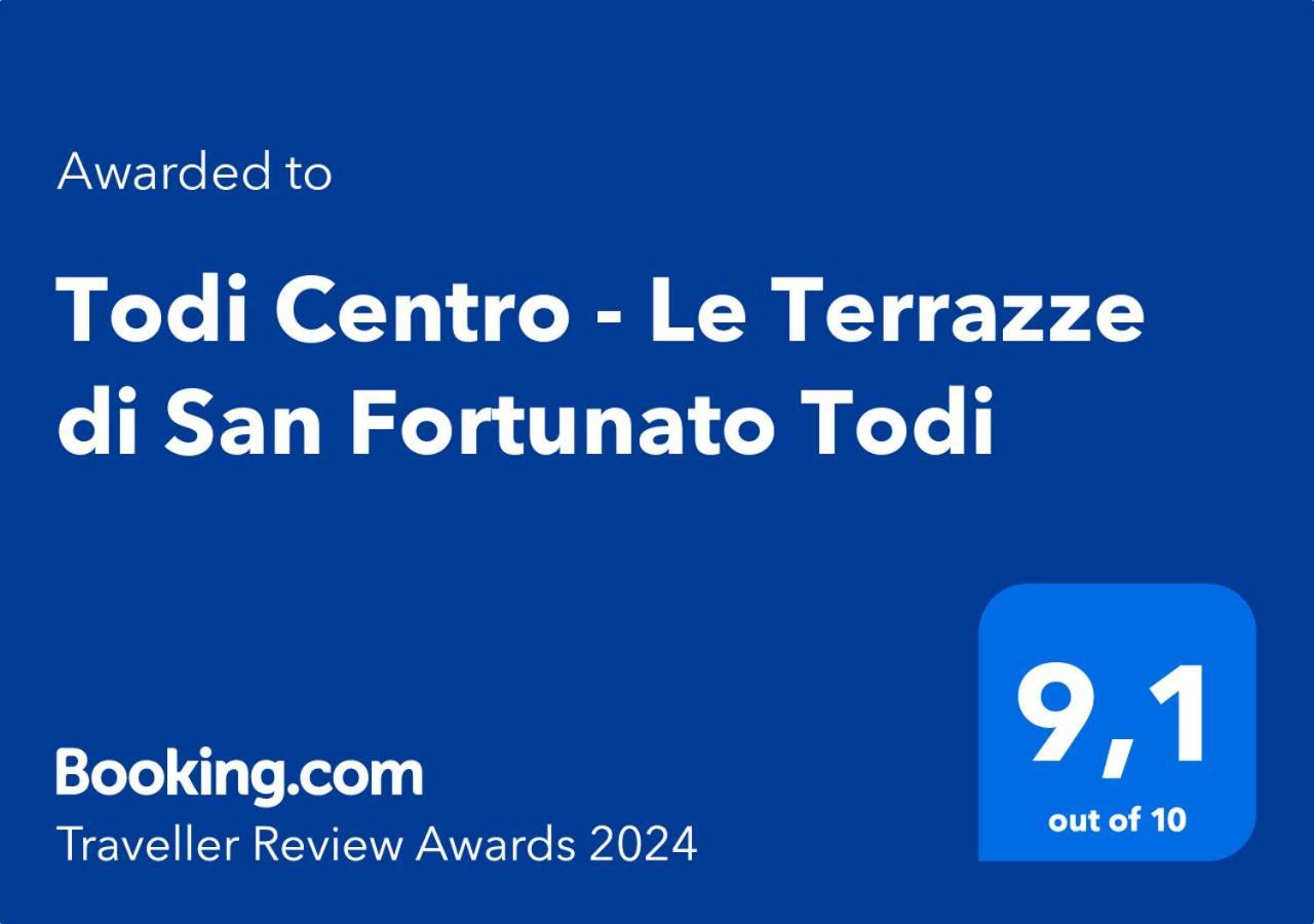 Todi Centro - Le Terrazze Di San Fortunato 外观 照片